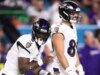 Lamar Jackson, do Ravens, ilumina Dolphins com 4 TDs em retorno dominante de lesão