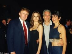 Epstein afirmou que tinha fotos do ‘Donald sujo’ com garotas de biquíni em sua cozinha… em e-mails divulgados por REPUBLICANS