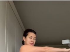 Montana Brown, da Love Island, mostra sua figura pós-parto de 10 meses em roupas íntimas minúsculas e diz que está ‘se sentindo bem’