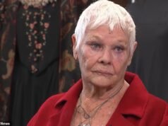 Judi Dench, 90, revela que sua piora na condição ocular significa que ela não consegue mais reconhecer amigos