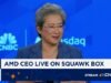 As ações da AMD sobem 10% com fortes projeções de crescimento, já que o CEO Su chama os gastos com IA de ‘a aposta certa’