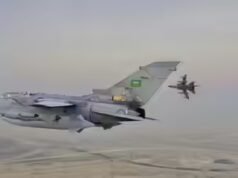 Forças Reais Sauditas Aéreas e de Defesa Aérea unem-se a exercício militar conjunto nos Emirados Árabes Unidos