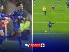 ‘Absolutamente notável!’ | Adams, do Bournemouth, marcou um gol maravilhoso de 47 jardas!