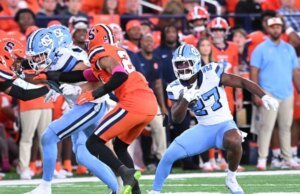 UNC encerra o ataque de Syracuse e obtém a primeira vitória do ACC