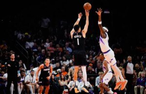 Devin Booker marca 36 pontos na vitória do Suns sobre Jazz
