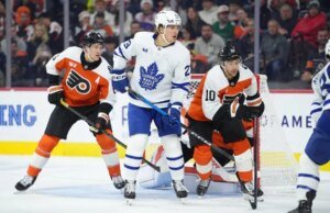 Maple Leafs passa por Flyers