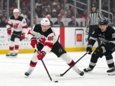 Os 2 gols short-handed de Dawson Mercer levam Devils à vitória sobre Kings