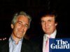 E-mails recém-divulgados revelam que Epstein ficou de olho em Trump