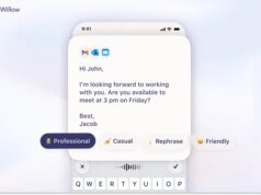O teclado de voz do Willow permite que você digite em todos os seus aplicativos iOS – e edite o que você disse