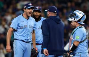 Max Scherzer é meu filho em relação ao seu jogo na última partida da Série Mundial entre os Blue Jays e os Dodgers