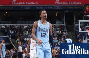 Ja Morant, do Grizzlies, suspenso após atacar treinadores após derrota