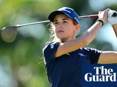 A neta de Donald Trump, Kai, está em último lugar após 83 anos em estreia instável no LPGA