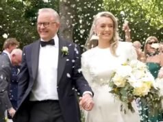 O primeiro-ministro australiano, Anthony Albanese, se casa e revela boas notícias nas redes sociais