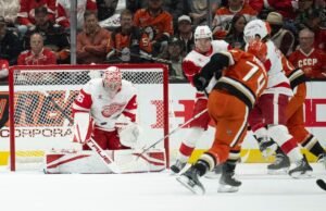 Geese venceu Pink Wings com Gibson retornando a Anaheim