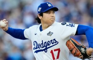 Ohtani é uma opção para começar para os Dodgers no jogo 7