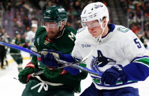 Wild interrompe sequência de cinco derrotas consecutivas com vitória sobre Canucks