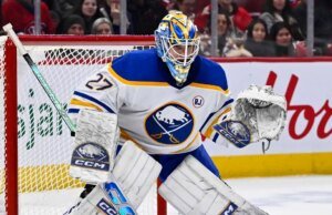 Os dias de Devon Levi com os Sabres foram computados?