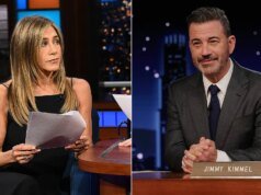 A estrela de ‘Pals’ Jennifer Aniston defende Jimmy Kimmel contra suspensão ‘horrível’ e ‘impensável’