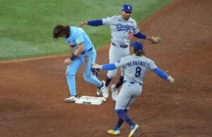Barger, do Blue Jays, lamenta ‘ser muito agressivo’ no jogo duplo para encerrar o jogo 6