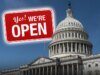 A paralisação do governo federal dos EUA está próxima do fim