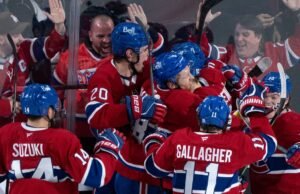 Newhook marca o vencedor do OT enquanto os Canadiens afundam os senadores