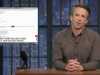 Seth Meyers analisa mais de perto os e-mails de Epstein nomeando Trump