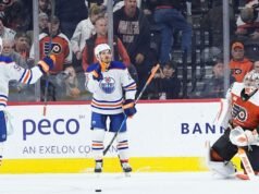 A sorte favorece os Oilers na segunda vitória consecutiva na prorrogação