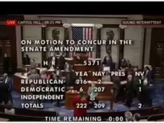 Quem cruzou o corredor – e quem recusou – na votação last da paralisação do governo dos EUA?