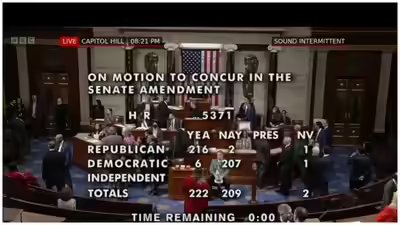 Quem cruzou o corredor – e quem recusou – na votação last da paralisação do governo dos EUA?