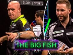 Van Gerwen fica surpreso com Noppert depois que Littler chega aos quartos do Grand Slam