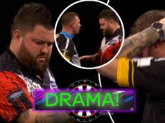 ‘Quando isso vai acabar?!’ | DEZOITO dardos perdidos quando Bully Boy finalmente os acerta