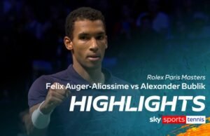 Sinner vence Zverev e chega à ultimate do Masters de Paris