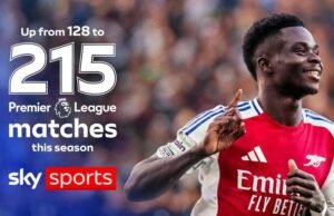 Man Utd x Newcastle on Sky neste Boxing Day com jogos festivos lançados