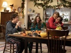 ‘A Merry Little Ex-Mas’, com sua nostalgia dos anos 90 e drama relacionável, é um sonho para suas estrelas