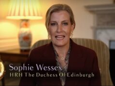 Estritamente closing sofre erro da BBC enquanto a Duquesa Sophie elogia Ellie Goldstein – a primeira pessoa a aparecer no programa com síndrome de Down – em um lindo vídeo