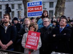 Senhor U-turn ataca novamente! O trabalho reduz o odiado ataque ao imposto sobre herança contra os agricultores, aumentando o limite de £ 1 milhão para £ 2,5 milhões em meio à fúria rural