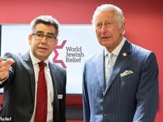 Rei Charles faz doação pessoal para instituição de caridade judaica arrecadando fundos para vítimas da guerra na Ucrânia