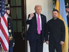 Trump e Zelensky discutirão três questões-chave enquanto se reúnem hoje… enquanto a Rússia lança milhares de ataques à Ucrânia