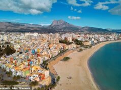 Britânico de 29 anos é morto a tiros na Costa Blanca, na Espanha