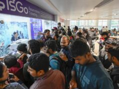 Operadora da maior companhia aérea da Índia vê ações despencarem após milhares de cancelamentos