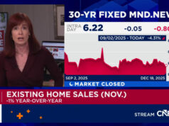 As vendas de casas em novembro enfrentam dificuldades com a paralisação da oferta