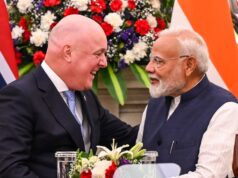 Índia e Nova Zelândia anunciam acordo comercial que torna a maioria do comércio de mercadorias isenta de impostos