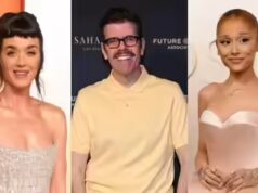 Perez Hilton gera rumores de rivalidade depois que Ariana Grande parece zombar do voo espacial de Katy Perry no SNL