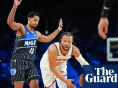 Os 40 pontos de Jalen Brunson guiam Knicks em boa forma e ultrapassam o Magic na closing da Copa da NBA