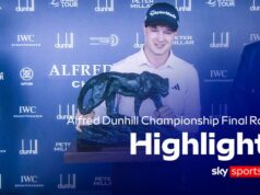 Schaper vence Alfred Dunhill no play-off após finalização com águia escaldante