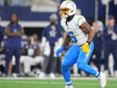 NFL mantém suspensão de dois jogos de Perryman do Chargers por golpe de capacete com capacete