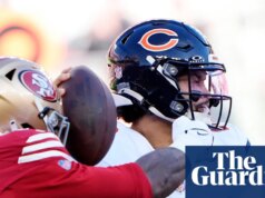 Corrida dos playoffs da NFL: Bears e 49ers se enfrentam com a semana do playoff em jogo