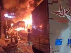 Grande acidente rodoviário no Japão: colisão de caminhão danifica 50 carros e mata 1; vídeo mostra fogo e caos