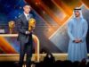 Cristiano Ronaldo eleito Melhor Jogador do Médio Oriente no Globe Soccer Awards 2025 no Dubai