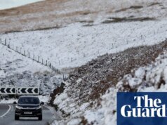 Previsão de neve forte em partes do Reino Unido com emissão de alerta meteorológico